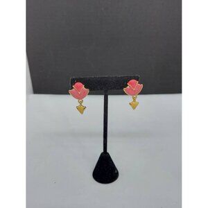 Vintage enamel drop‎ earrings